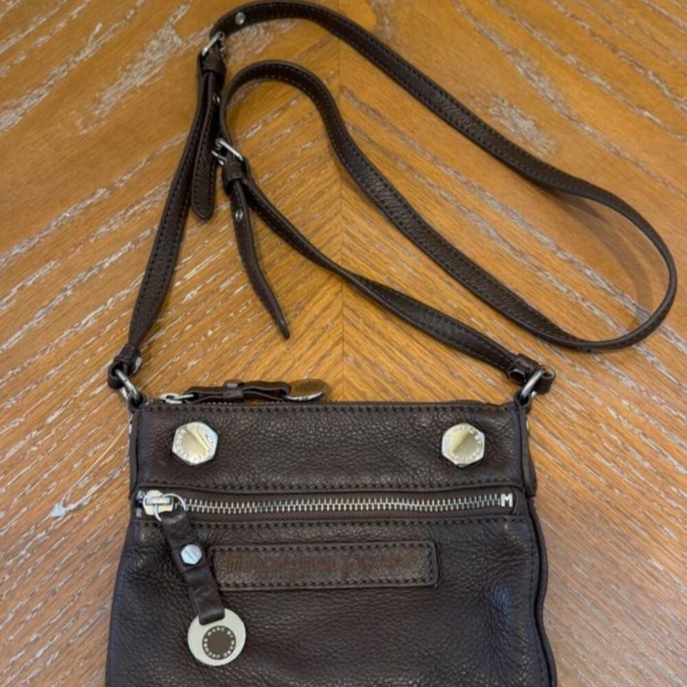 NWOT Vintage Marc by Marc Jacobs Brown Leather Crossbody Bag